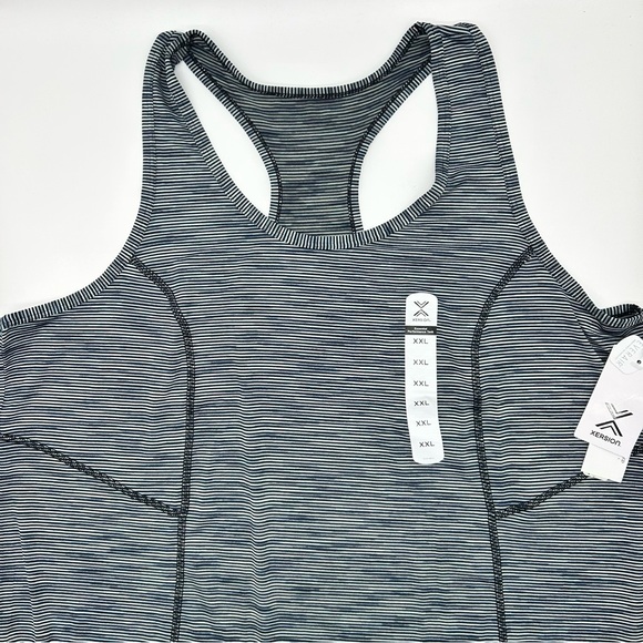 Xersion Women’s Blue Active Everair Scoop Neck Sleeveless Tank Top Size S XXL - Picture 10 of 12